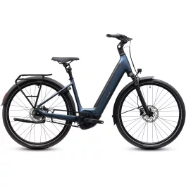   CUBE SUPREME HYBRID DELUXE ONE 600 NAVYBLACK'N'BLACK 2027 ELEKTROMOS KERÉKPÁR