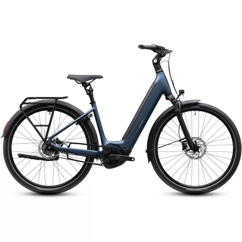 CUBE SUPREME HYBRID DELUXE ONE 600 NAVYBLACK'N'BLACK 2027 ELEKTROMOS KERÉKPÁR
