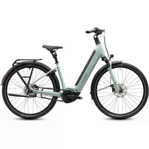 CUBE SUPREME HYBRID DELUXE ONE 600 ALOEGREEN'N'REFLEX 2027 ELEKTROMOS KERÉKPÁR