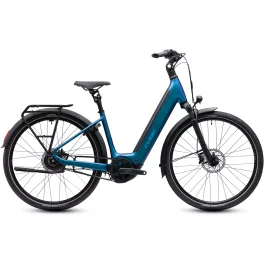   CUBE SUPREME HYBRID DELUXE PRO 600 NEBULA'N'BLUE 2027 ELEKTROMOS KERÉKPÁR