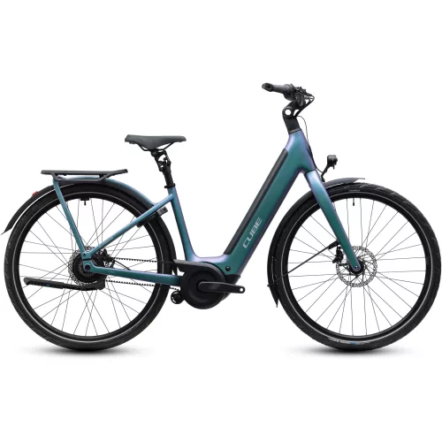 CUBE SUPREME HYBRID C:62 DELUXE SLX 600 POLARLIGHT'N'GREY 2027 ELEKTROMOS KERÉKPÁR
