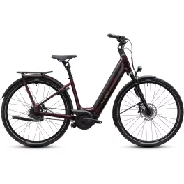   CUBE SUPREME HYBRID C:62 DELUXE SLT 600 LIQUIDRED'N'CHROME 2027 ELEKTROMOS KERÉKPÁR