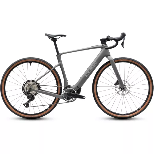 CUBE NUROAD HYBRID C:62 RACE 400X OLDGREY'N'GREY 2027 ELEKTROMOS KERÉKPÁR