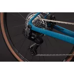 CUBE NUROAD HYBRID C:62 EXC 400X TROPICALTEAL'N'BLACK 2027 ELEKTROMOS KERÉKPÁR