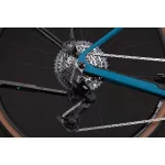 CUBE NUROAD HYBRID C:62 EXC 400X FE TROPICALTEAL'N'BLACK 2027 ELEKTROMOS KERÉKPÁR