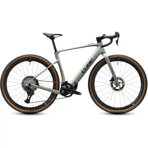 CUBE NUROAD HYBRID C:62 SLX 400X GLINTSAND'N'BLACK 2027 ELEKTROMOS KERÉKPÁR