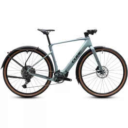   CUBE NULANE HYBRID C:62 RACE 400X FE SEAGREY'N'BLACK 2027 ELEKTROMOS KERÉKPÁR