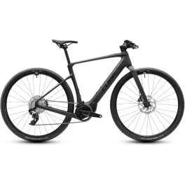   CUBE NULANE HYBRID C:62 SLX 400X MINERALBLACK'N'ORANGE 2027 ELEKTROMOS KERÉKPÁR