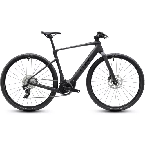 CUBE NULANE HYBRID C:62 SLX 400X MINERALBLACK'N'ORANGE 2027 ELEKTROMOS KERÉKPÁR