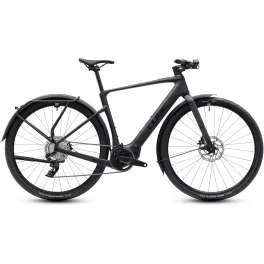   CUBE NULANE HYBRID C:62 SLX 400X FE MINERALBLACK'N'ORANGE 2027 ELEKTROMOS KERÉKPÁR
