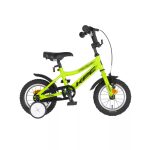 KPC FLOUBIKE RAPTOR 12 ZÖLD VILÁGÍTÓS GYEREK KERÉKPÁR