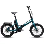 CUBE FOLD HYBRID DELUXE 540 METALLICPETROL'N'SEA 2027 ELEKTROMOS KERÉKPÁR