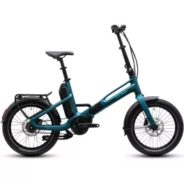   CUBE FOLD HYBRID DELUXE 540 METALLICPETROL'N'SEA 2027 ELEKTROMOS KERÉKPÁR