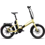 CUBE FOLD HYBRID DELUXE 540 PALEYELLOW'N'SAGE 2027 ELEKTROMOS KERÉKPÁR