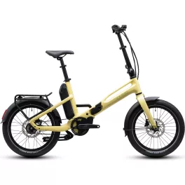   CUBE FOLD HYBRID DELUXE 540 PALEYELLOW'N'SAGE 2027 ELEKTROMOS KERÉKPÁR