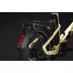 CUBE FOLD HYBRID DELUXE 540 PALEYELLOW'N'SAGE 2027 ELEKTROMOS KERÉKPÁR