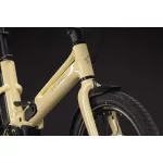 CUBE FOLD HYBRID DELUXE 540 PALEYELLOW'N'SAGE 2027 ELEKTROMOS KERÉKPÁR