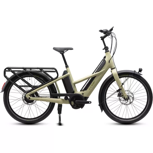 CUBE LONGTAIL HYBRID DELUXE 800 SANDGRIT'N'BLACK 2027 ELEKTROMOS KERÉKPÁR