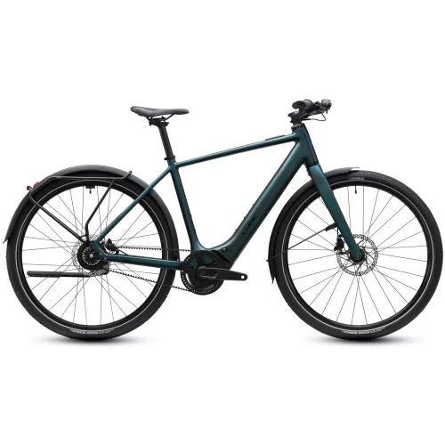 CUBE EDITOR HYBRID SLX 400X FE GLITTERTEAL'N'BLACK 2027 ELEKTROMOS KERÉKPÁR