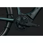 CUBE EDITOR HYBRID SLX 400X FE GLITTERTEAL'N'BLACK 2027 ELEKTROMOS KERÉKPÁR