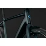 CUBE EDITOR HYBRID SLX 400X FE GLITTERTEAL'N'BLACK 2027 ELEKTROMOS KERÉKPÁR