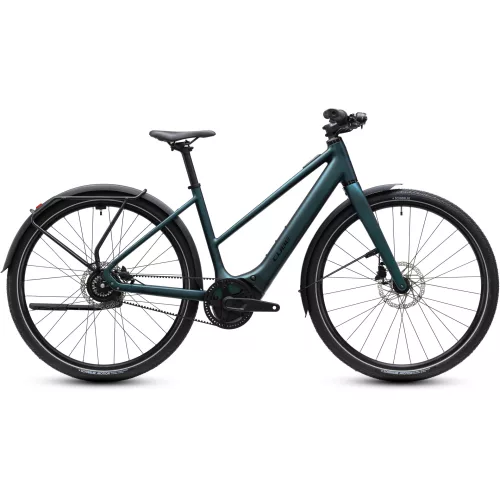 CUBE EDITOR HYBRID SLX 400X FE GLITTERTEAL'N'BLACK 2027 ELEKTROMOS KERÉKPÁR