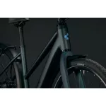 CUBE EDITOR HYBRID SLX 400X FE GLITTERTEAL'N'BLACK 2027 ELEKTROMOS KERÉKPÁR