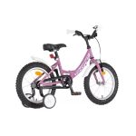 KPC FLOUBIKE RABBIT 16 LILA VILÁGÍTÓS GYEREK KERÉKPÁR
