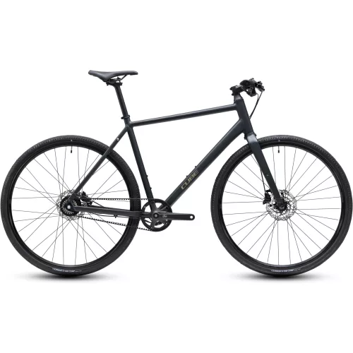 CUBE NULANE DELUXE EXC GREY'N'CHROME 2027 VÁROSI KERÉKPÁR