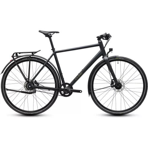 CUBE NULANE DELUXE EXC FE GREY'N'CHROME 2027 VÁROSI KERÉKPÁR