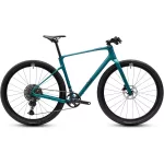 CUBE NULANE C:62 SLX METALLICPETROL'N'BLACK 2027 VÁROSI KERÉKPÁR