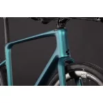 CUBE NULANE C:62 SLX METALLICPETROL'N'BLACK 2027 VÁROSI KERÉKPÁR