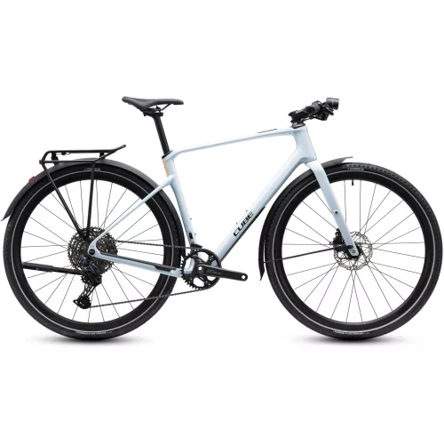 CUBE NULANE C:62 SLX FE GLACIER'N'BLACK 2027 VÁROSI KERÉKPÁR
