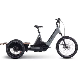   CUBE TRIKE FLATBED HYBRID 750 SWAMPGREY'N'REFLEX 2027 ELEKTROMOS KERÉKPÁR