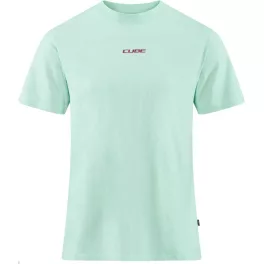 CUBE PÓLÓ Organic T-Shirt Goat GTY FIT MENTOL
