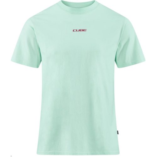 CUBE PÓLÓ Organic T-Shirt Goat GTY FIT MENTOL