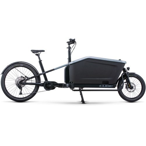 CUBE CARGO SPORT HYBRID  500 FLASHGREY'N'BLACK ELEKTROMOS KERÉKPÁR 
