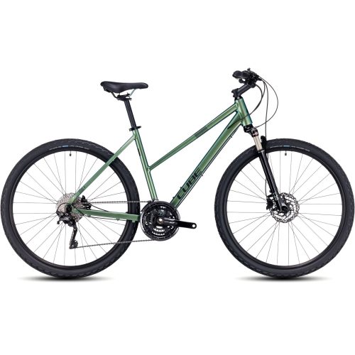 CUBE Nature EXC verde'n'black TÚRA KERÉKPÁR 2023