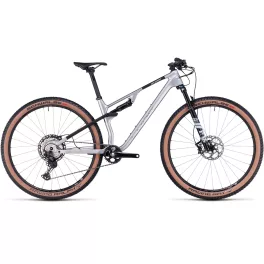   CUBE AMS ZERO99 C:68X Race silver'n'black MTB KERÉKPÁR 2023