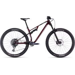   CUBE AMS ONE11 C:68X Pro 29 liquidred'n'carbon MTB KERÉKPÁR 2023