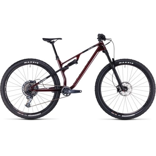 CUBE AMS ONE11 C:68X Pro 29 liquidred'n'carbon MTB KERÉKPÁR 2023