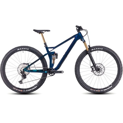 CUBE Stereo ONE22 HPC EX nebula'n'blue MTB KERÉKPÁR 2023