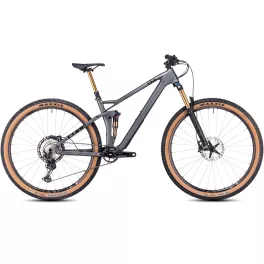  CUBE Stereo ONE22 HPC SLT29 prizmsilver'n'grey MTB KERÉKPÁR 2023