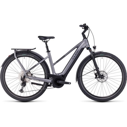 CUBE Touring Hybrid EXC 625 grey'n'metal ELEKTROMOS KERÉKPÁR 2024