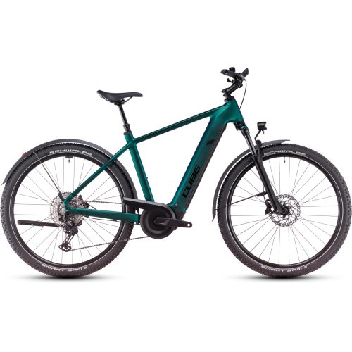 CUBE 25 Nuride Hybrid EXC Allroad goblin'n'black 800 elektromos kerékpár