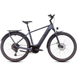   CUBE Touring Hybrid PRO 625 metallicgrey'n'chrome elektromos kerékpár 2025