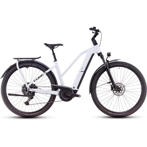 Cube Kathmandu Hybrid ONE 600 polarwhite'n'black elektromos kerékpár 2025