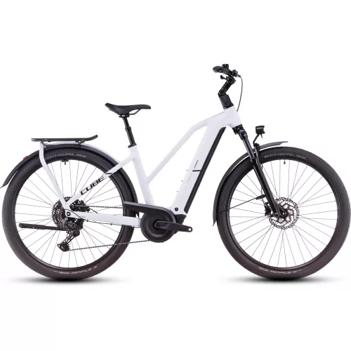 Cube Kathmandu Hybrid ONE 600 polarwhite'n'black 2025  elektromos tesztkerékpár