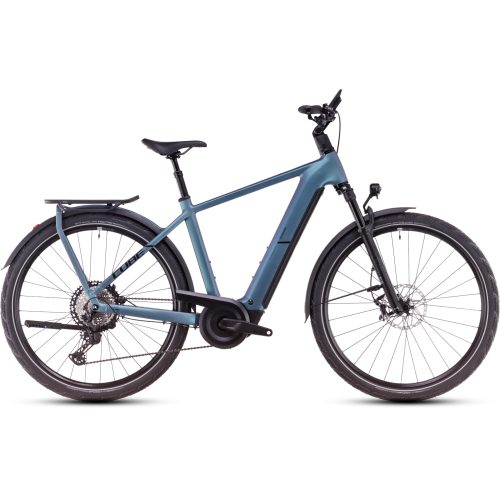 CUBE 25 Kathmandu Hybrid SLX smaragdgrey'n'black 800 elektromos kerékpár