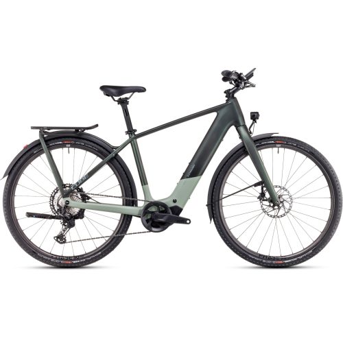 CUBE 25 Kathmandu Hybrid C:62 SLT 400 stellar'n'origanogreen elektromos kerékpár